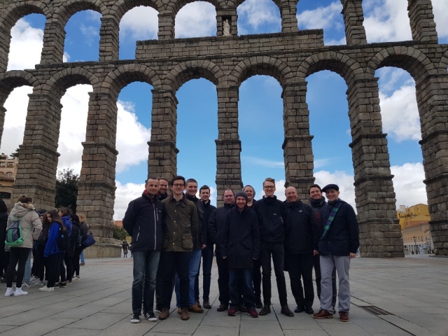 2018 group in Segovia (minus Irish)